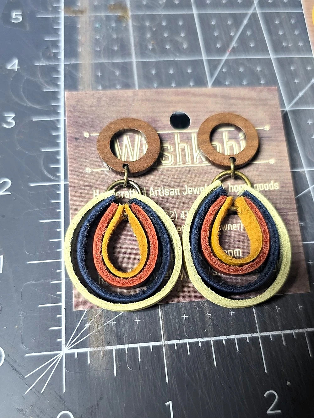 Wiishkobi Multicolor Dangle Earrings